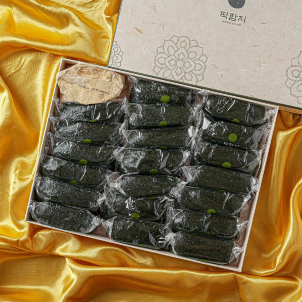 떡함지 쑥떡 쑥인절미 20개 식사대용떡