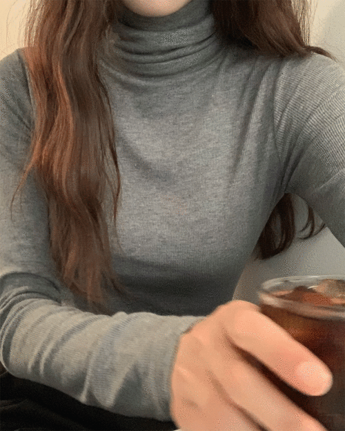 ( 5colors-! ) 벨 골지여리목폴라티t