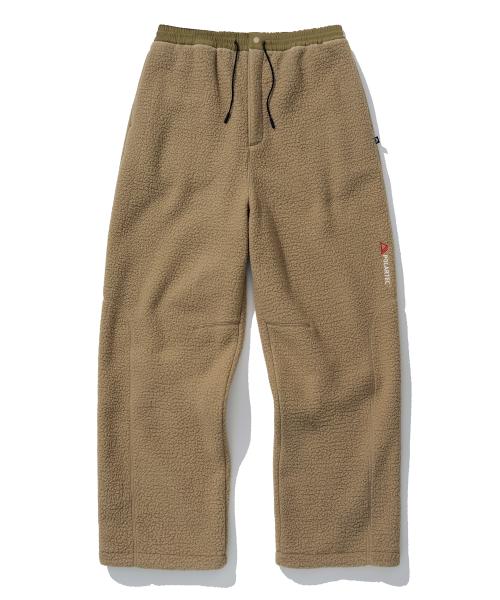 AE polartec fleece pants beige