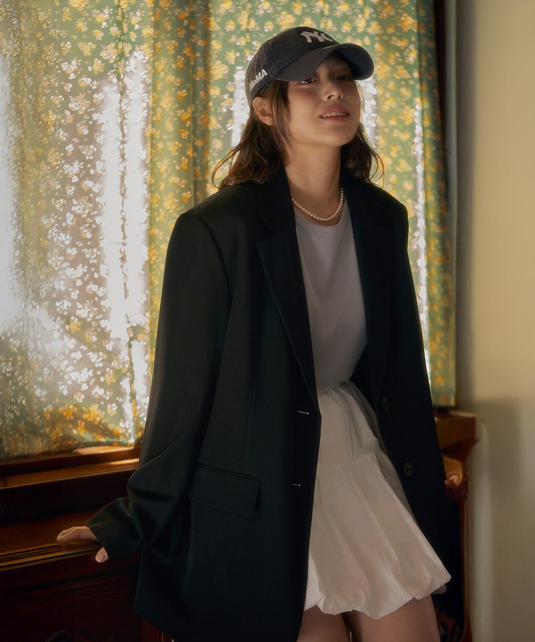 스파오 [리오더✨] [에센셜] 여성 오버핏 재킷_SPJKF49W02