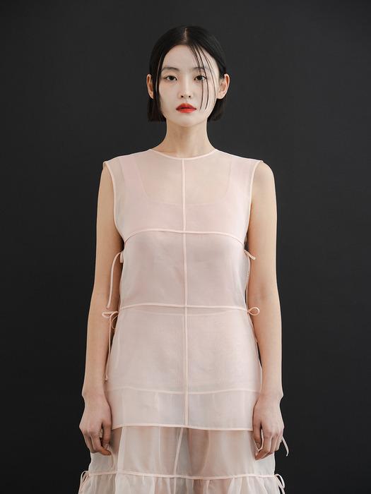 OZ Vest Top -Peach