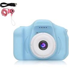 하이라라 어린이 디지털 미니 카메라 하늘 + 스트랩