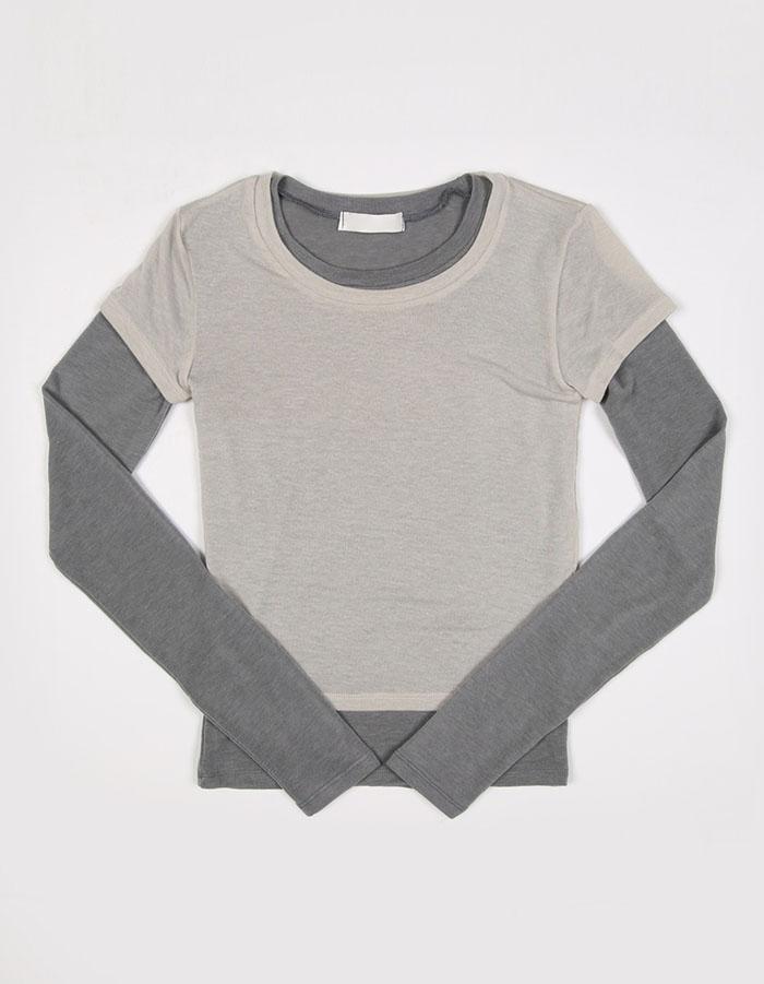 Tencel layered top