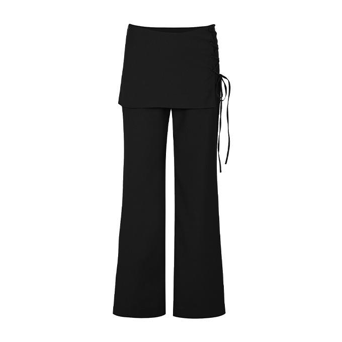 [단독선오픈]REI SKIRT PANTS black [12월 13일 예약 배송]