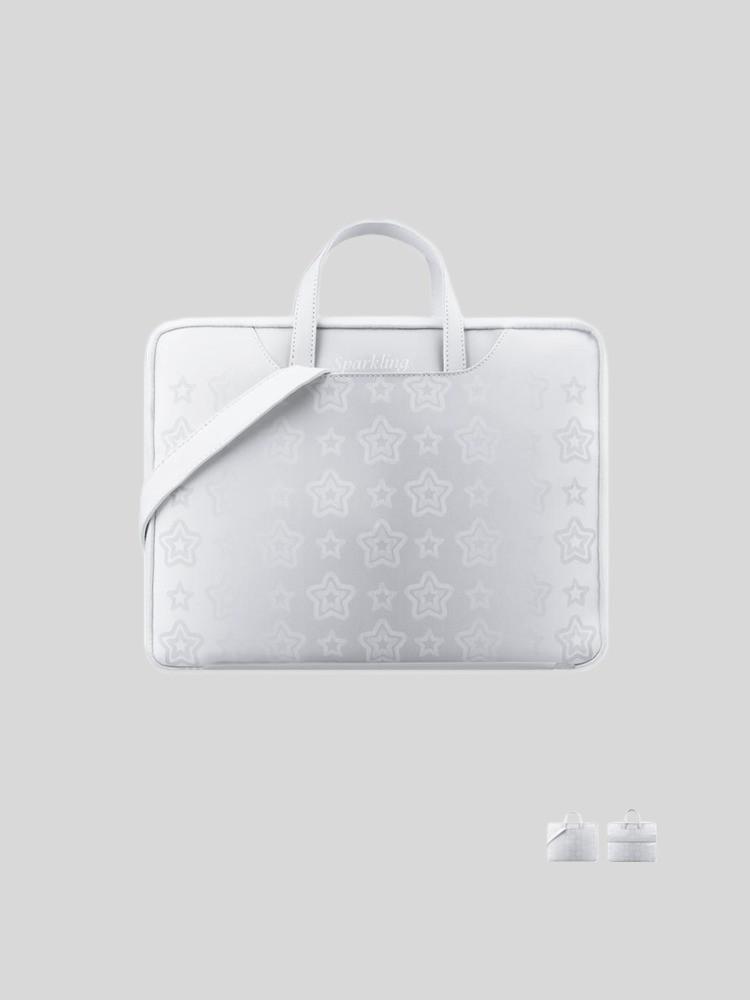 수심 실버 스타 노트북 가방 맥북 아이패드 파우치 케이스 레트로 감성 13 15 16