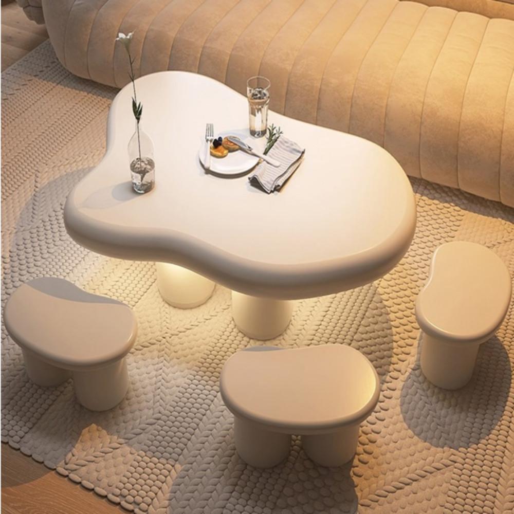 헤이티르 클라우드 테이블 구름 원형 디자인 북유럽 노르딕 감성 인테리어 거실테이블