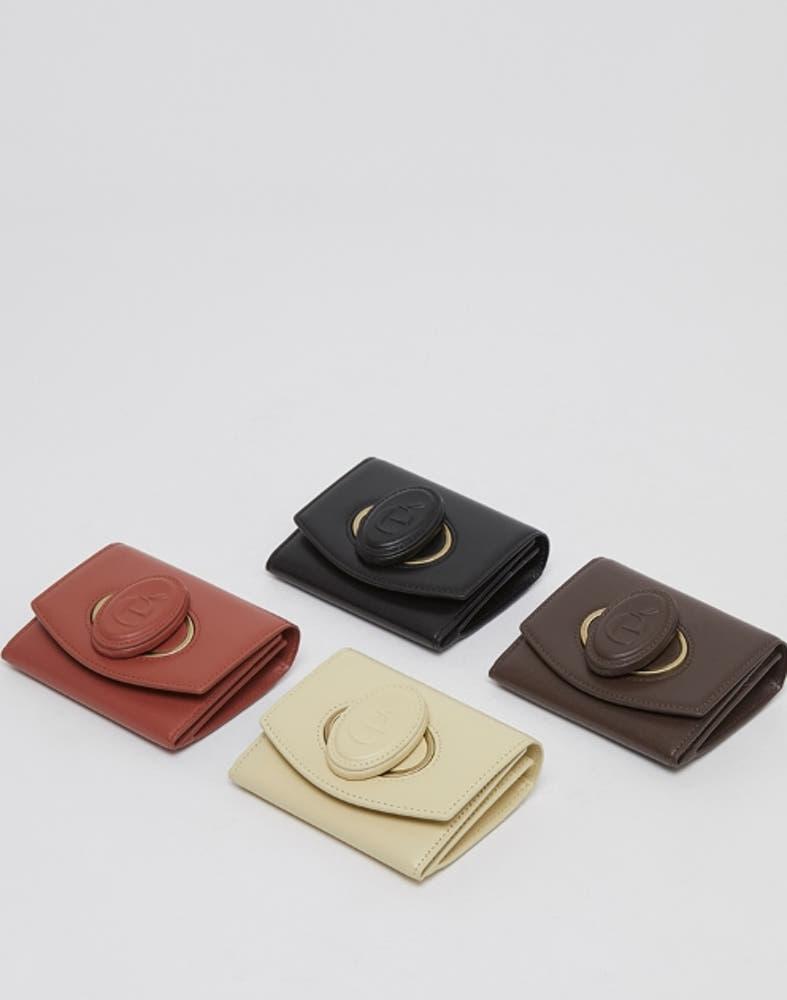 [아카이브앱크]Oval wallet(4colors)