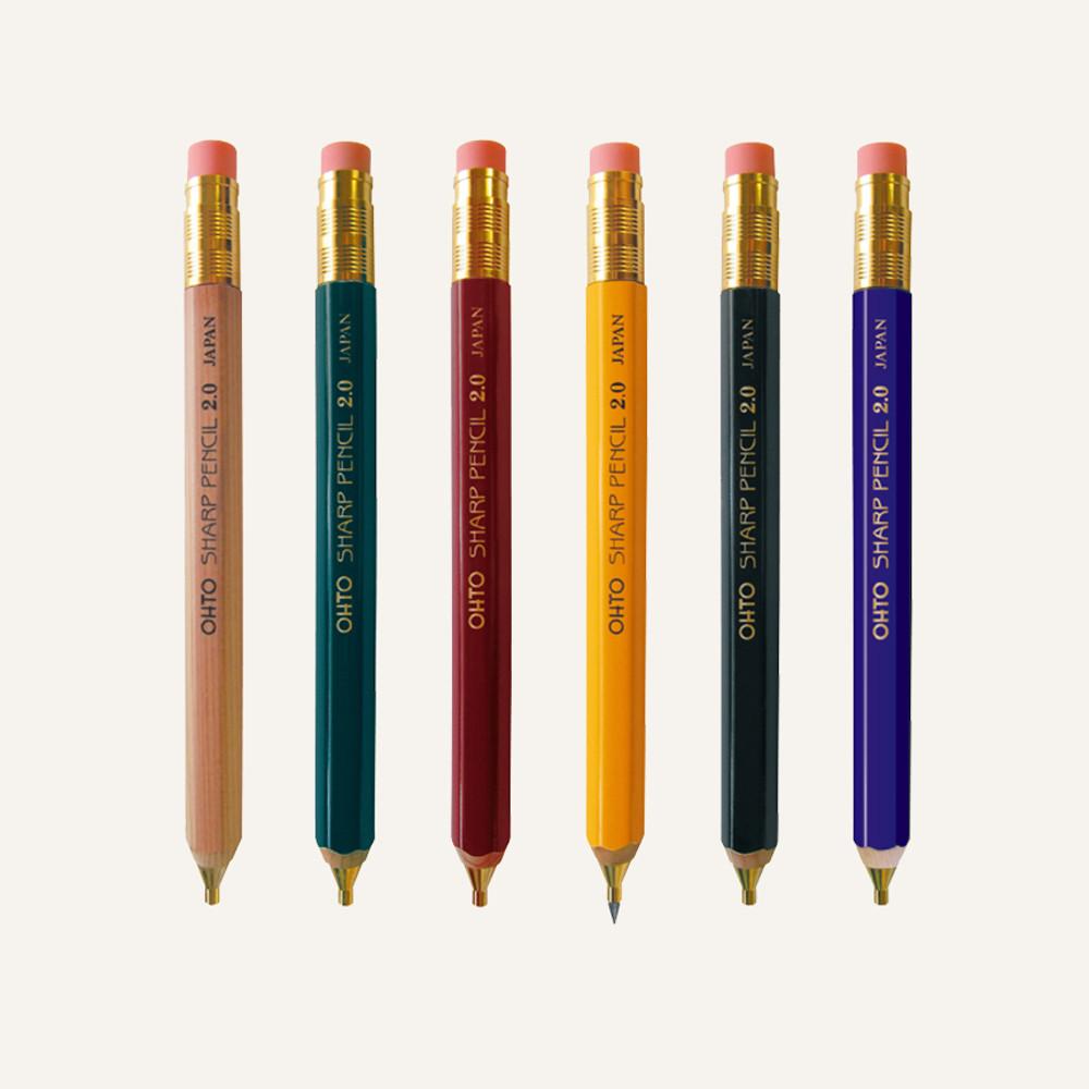 OHTO 오토 2.0mm 연필샤프 고급샤프 6color