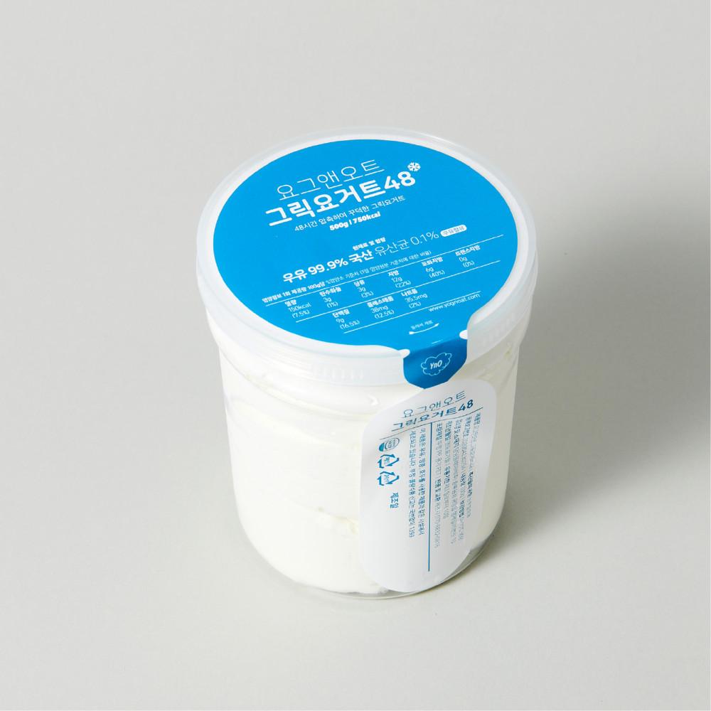 요그앤오트 그릭요거트 플레인 500g