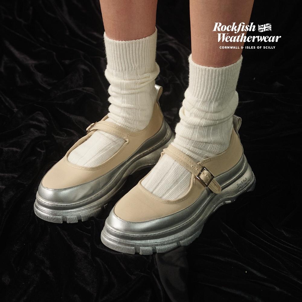 FLATFORM STRAP MARYJANE - 2color