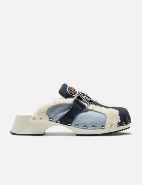 블루 데님 비틀 블루 데님 클로그