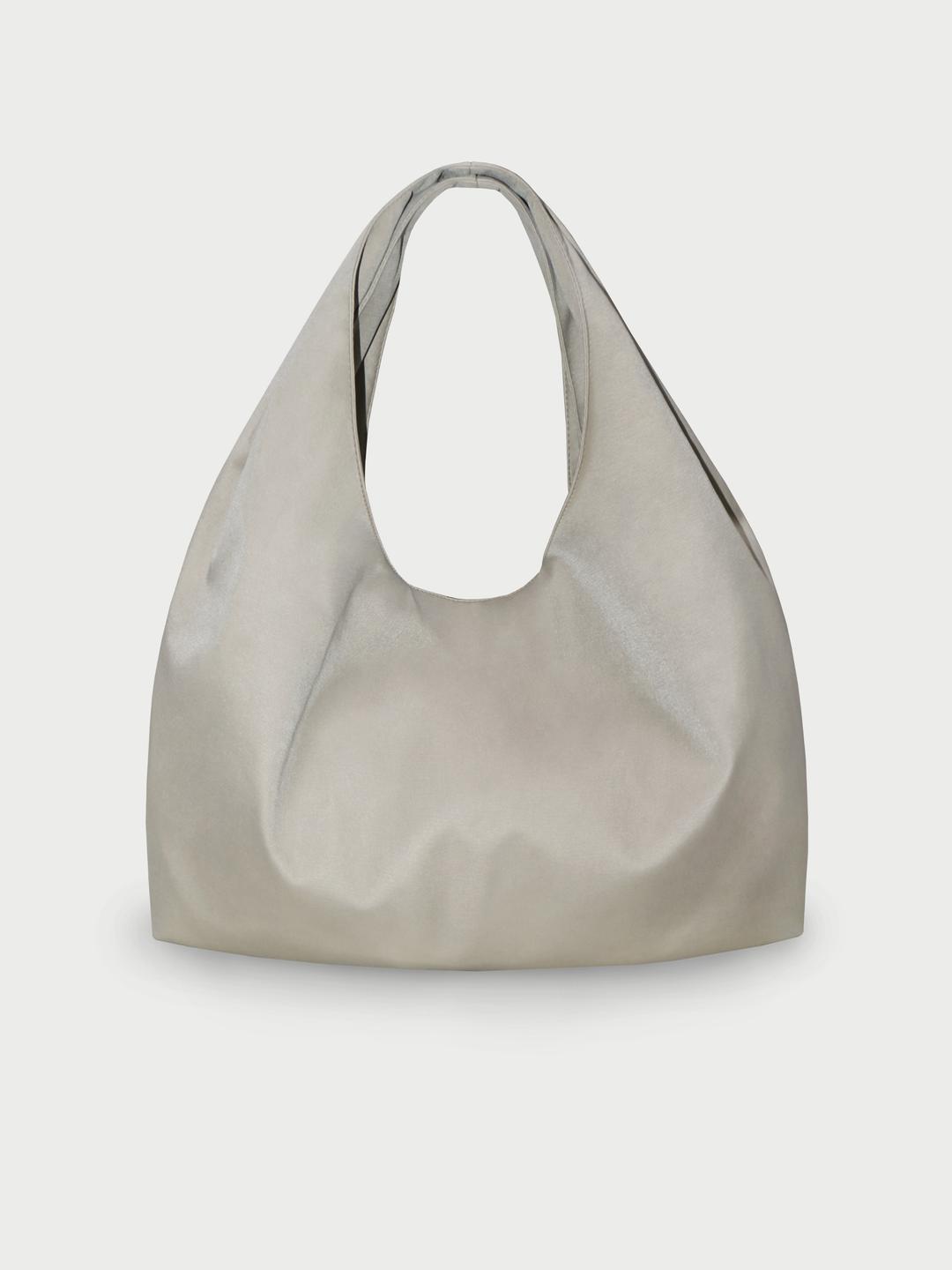 Draped Shoulder Bag [Matte Ivory]