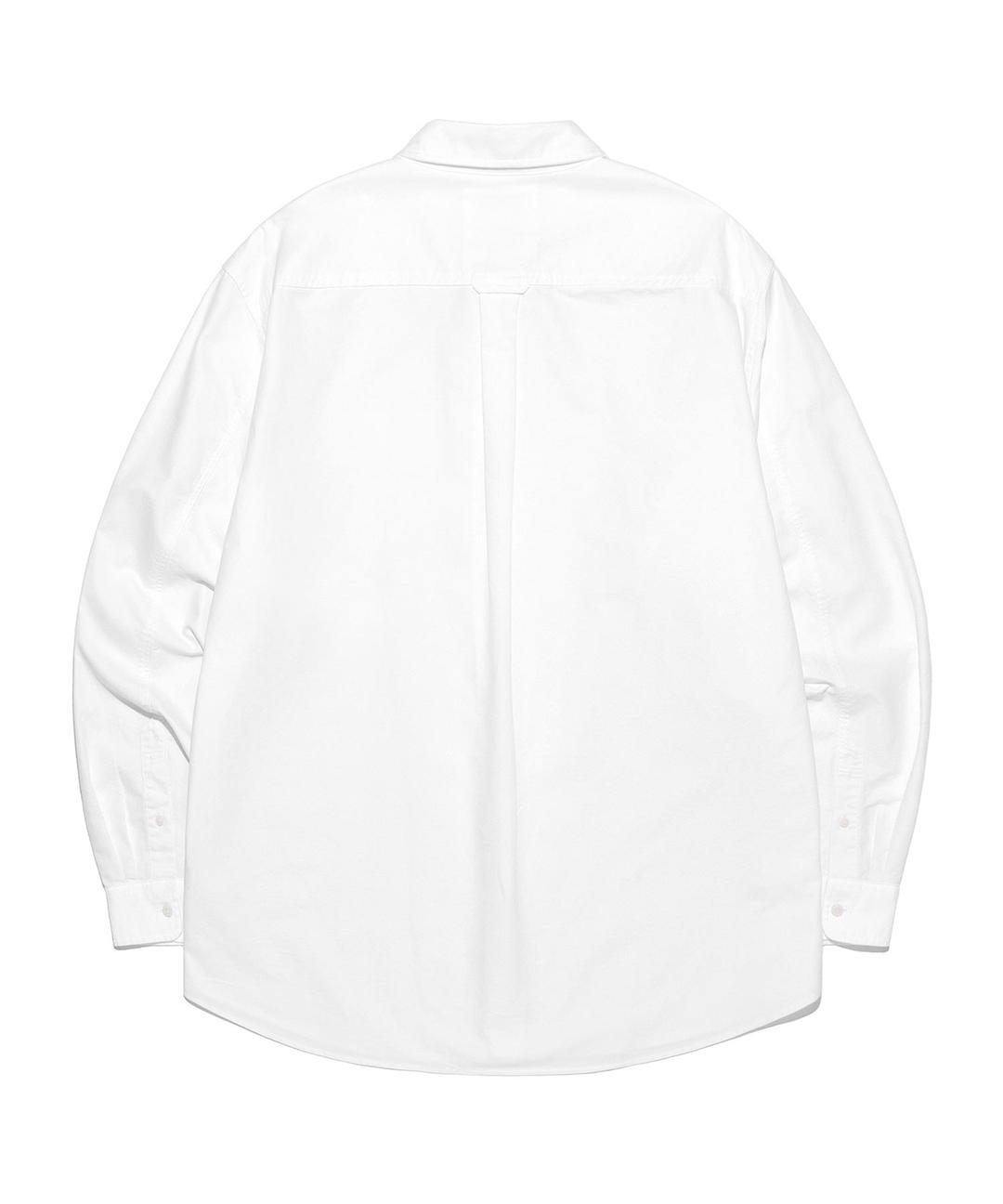 로코 포켓 옥스포드 셔츠 화이트