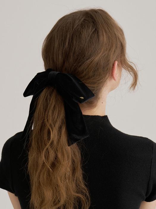 무드 벨벳 리본 자동핀 JP-25-115AB