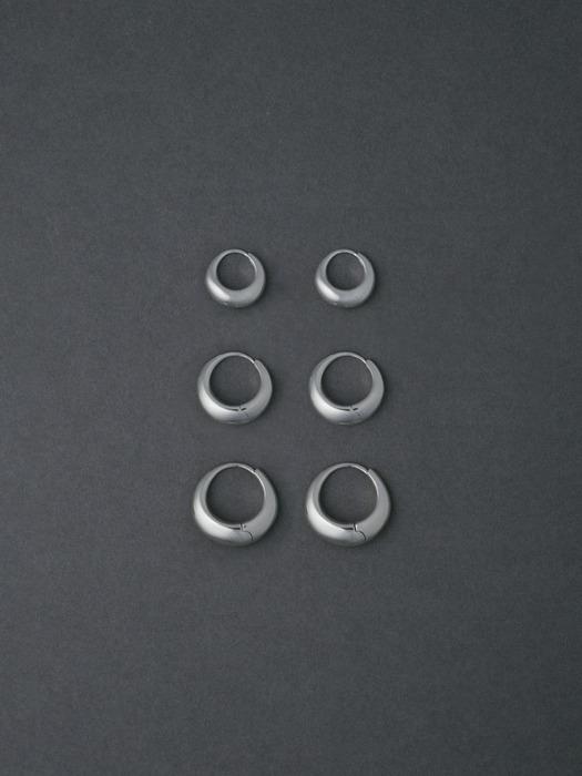 Small Crescent Hoops