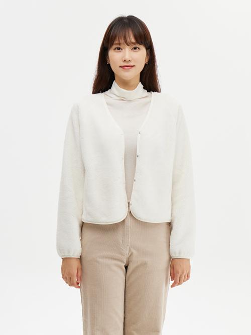 여성) 보아 본딩 가디건_MSE4TC2911