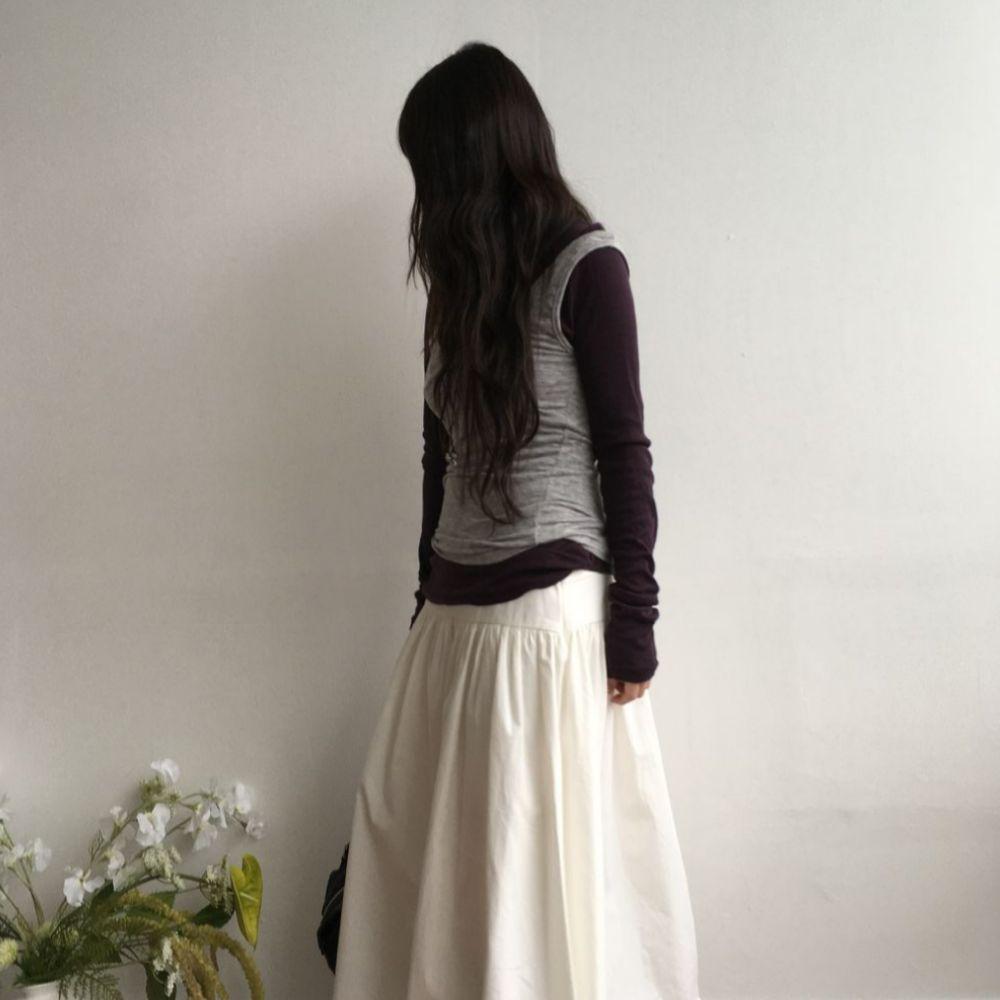 아방듀 [ 나시+긴팔Set ] 퍼퓸 나시 레이어드 긴팔 세트