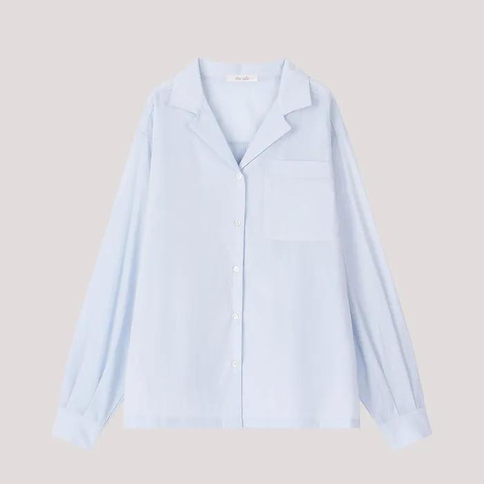 Pocket Symbol Shirts_Skyblue