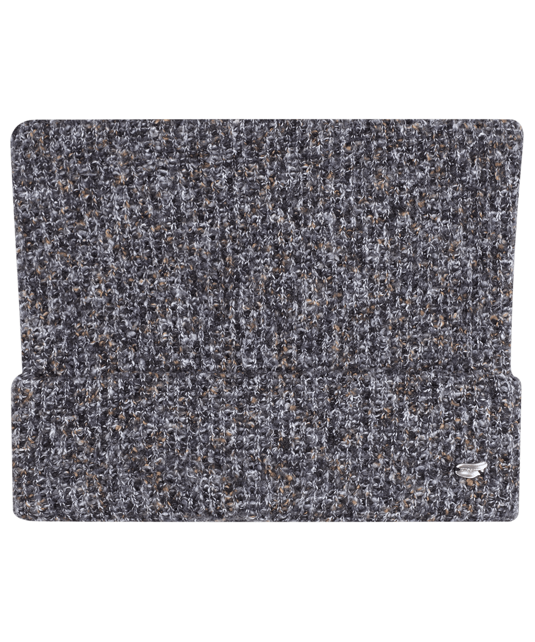 WIDE CAT BEANIE GREY