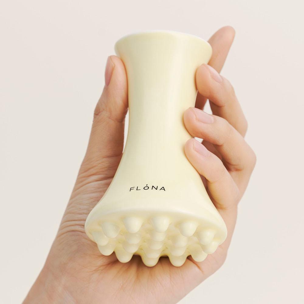 [플로나X최모나] 세라믹 괄사 마사지기 두피 바디괄사 도자기 림프순환마사지