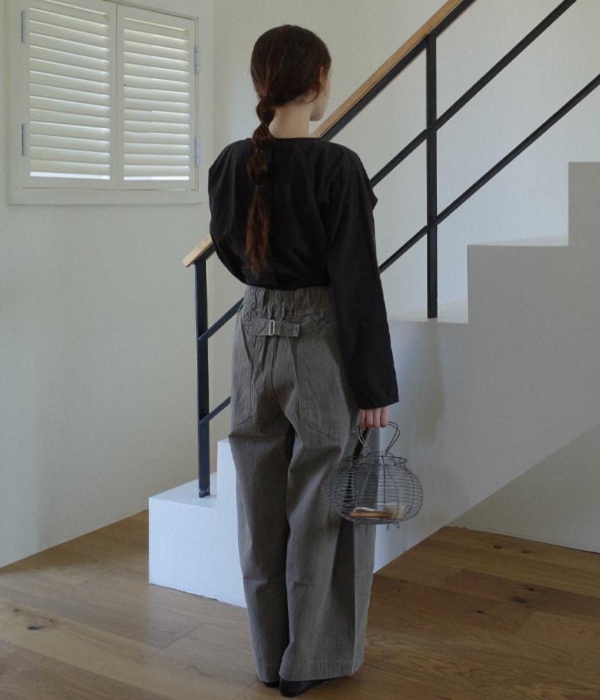 [JPN buying]  3rd restock ! COTOPONE herringbone curve line work pants / brown
