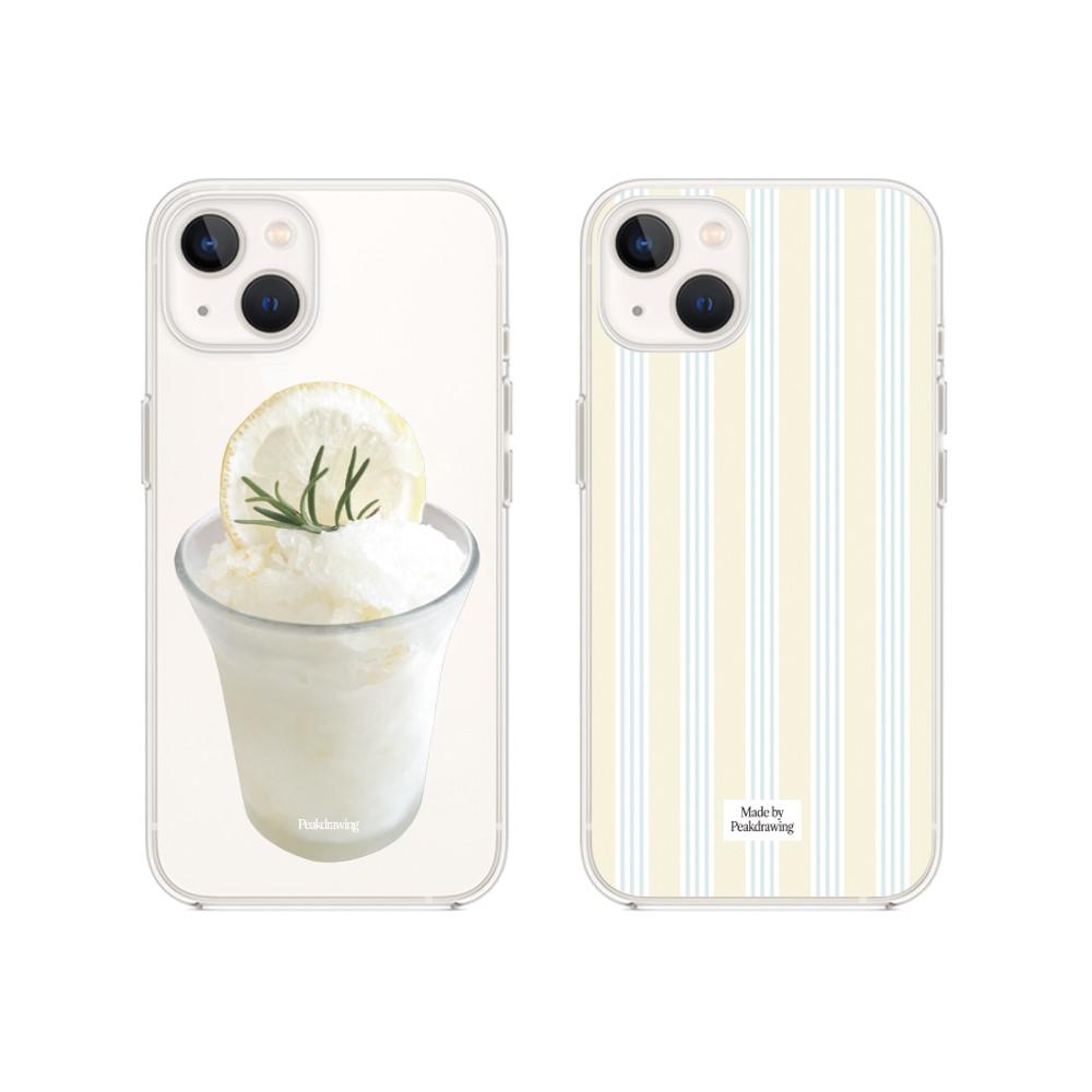 Lemon mood jelly hard case (클리어)