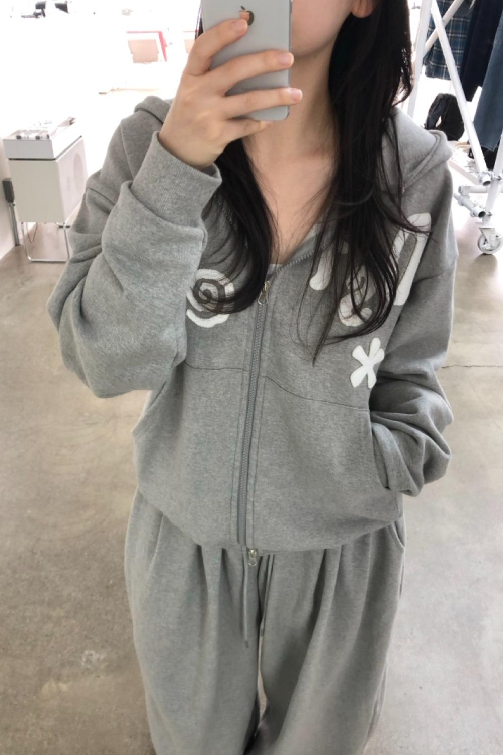 토네이도 후드 집업(unisex)