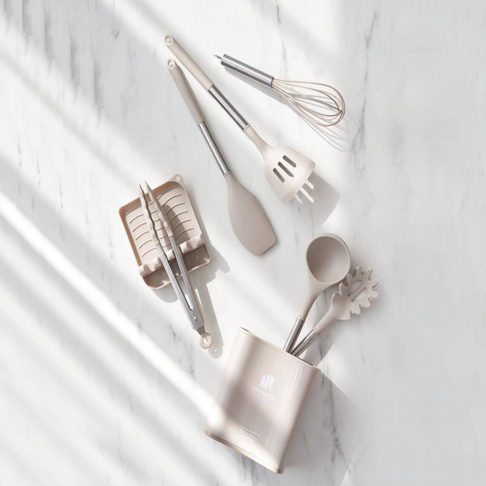 슈나츠 스테인레스 실리콘 조리도구 세트 8P + 받침대증정