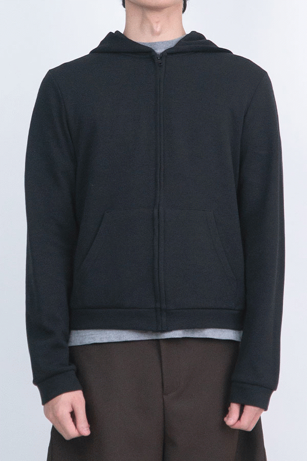 Modal Hooded Zip-up