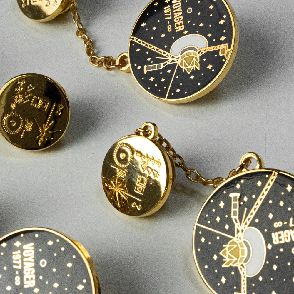 보이저 금속 뱃지 / Voyager Metal Badge