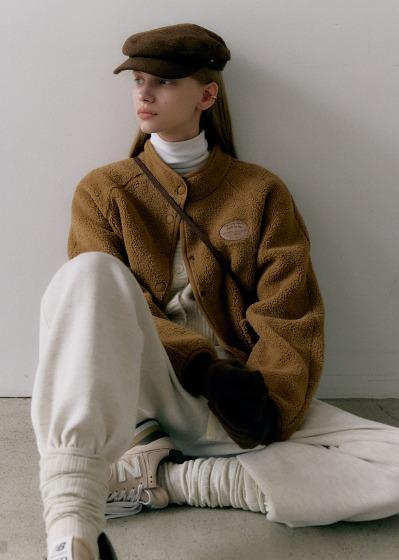 [3차 리오더] TEDDY FLEECE JUMPER (camel brown)