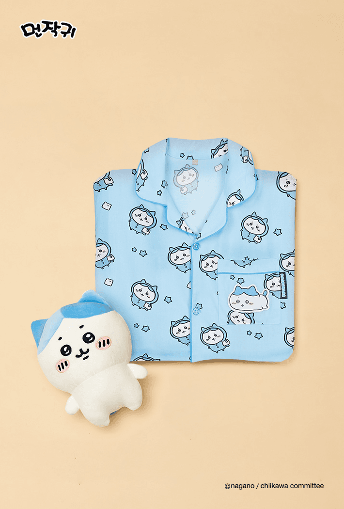 (먼작귀) 먼가 시원하고 귀여운 잠옷(LIGHT BLUE)_SPPPD25U09