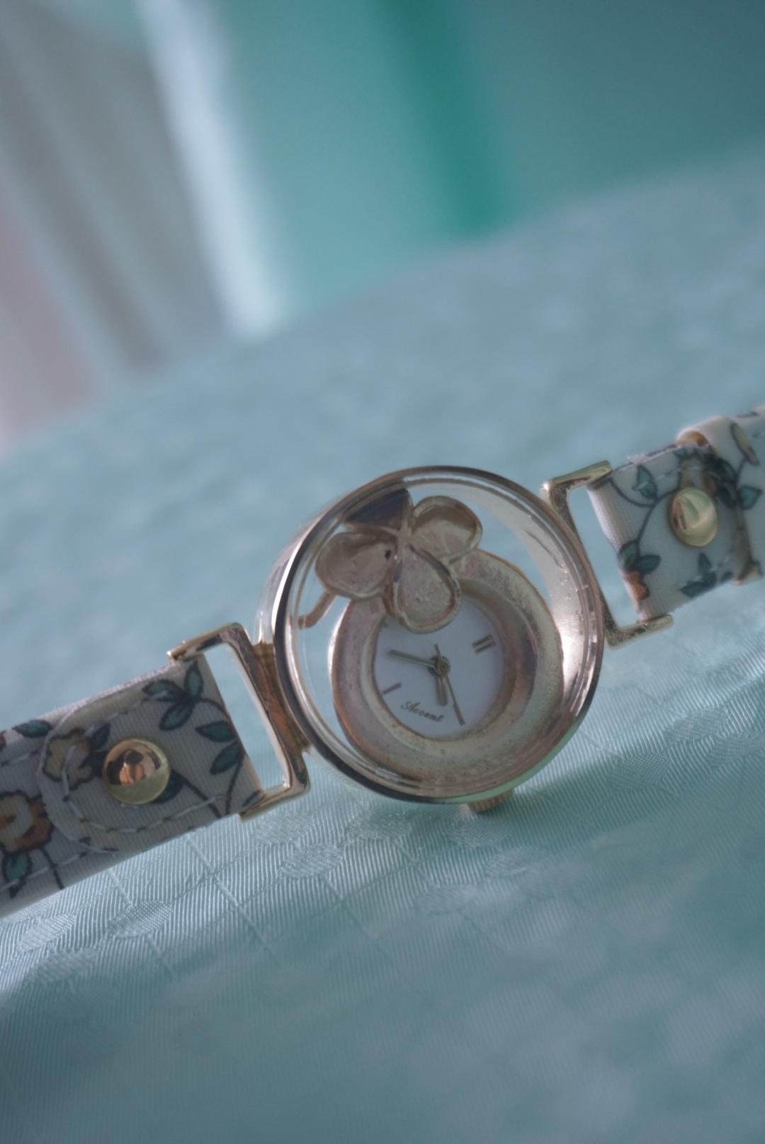 four-leaf clover watch