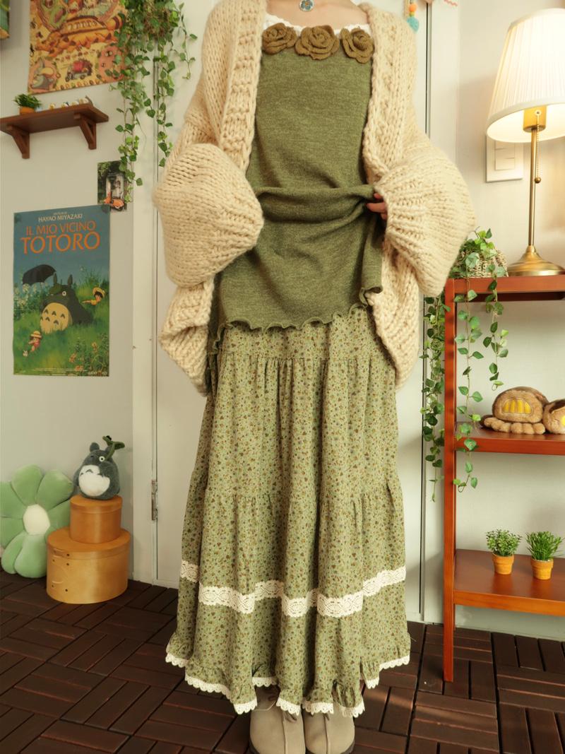 Freesia lace sk ( 2 color )