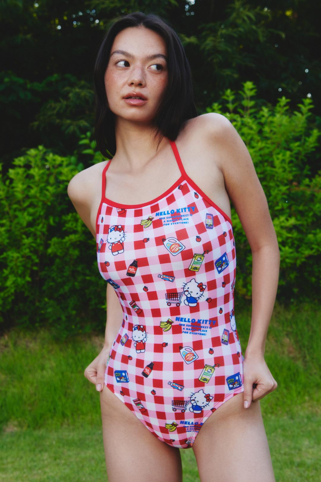 Supermarket Gingham - Cherry Check