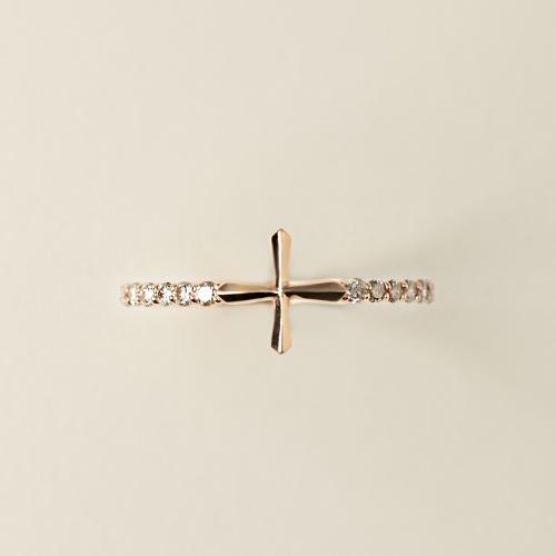 BS.1709 묵주반지 14K