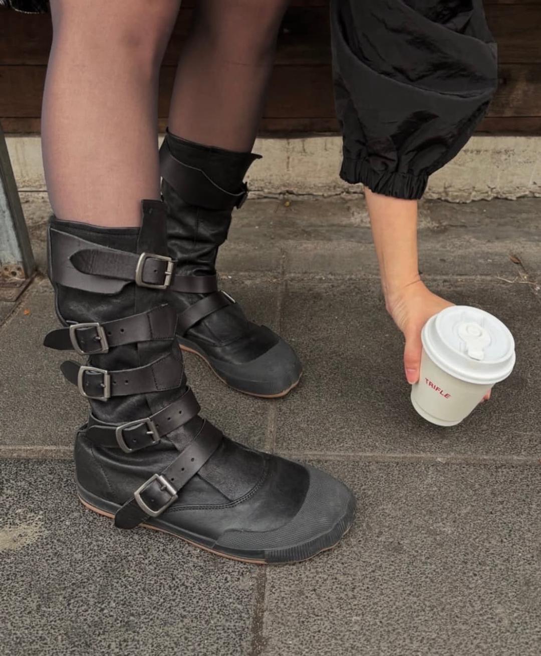 36 ) 비비안웨스트우드 ANIMAL PIRATE 파일럿 스트랩 부츠 | 후루츠패밀리