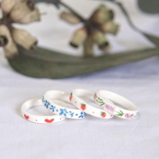 도자기 그림반지 두번째