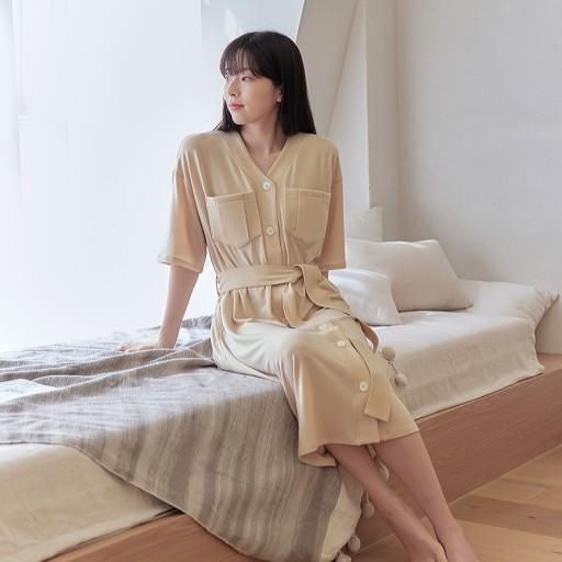 [릴렉스 가운드레스] B.P 커버 노브라원피스/샤워가운