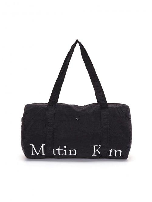 LOGO SPORTY DUFFEL BAG IN BLACK