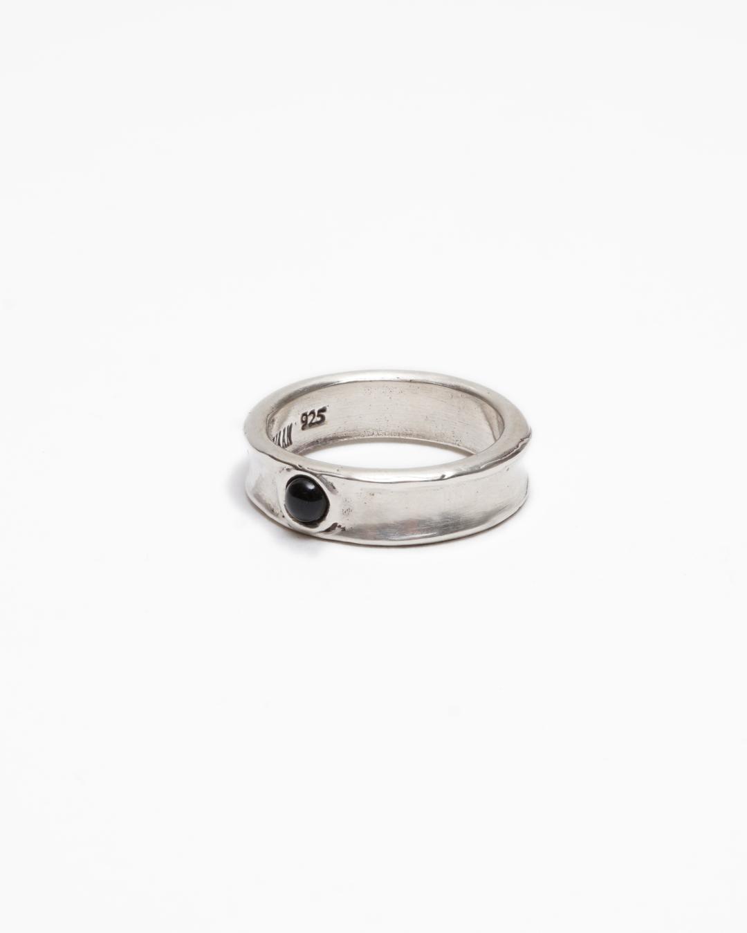 Wave Ring - onyx