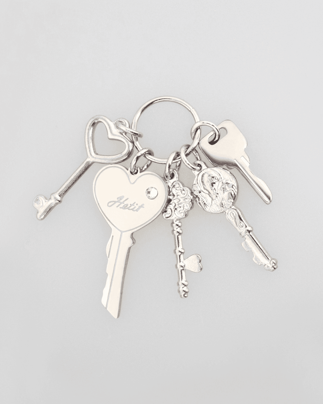 Heart Key Bundle Charm (+Necklace) (홀리데이 프로모션)