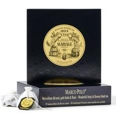Mariage Freres. Marco Polo Black Tea 30 Cotton 티백 75g (1 Pack) Usa Stock
