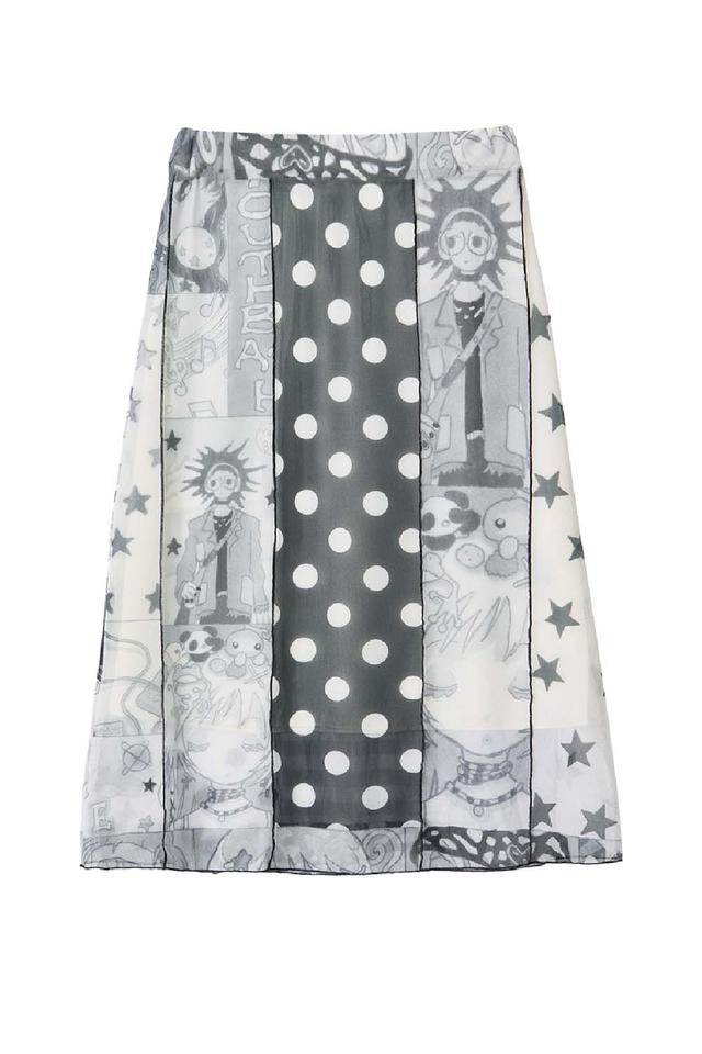 ★YOUTHBATH X Oliwa★YB X Oliwa Blocked Mesh Skirt 유쓰배쓰 YB X Oliwa Blocked Mesh Skirt_black [ 7월18일예약
