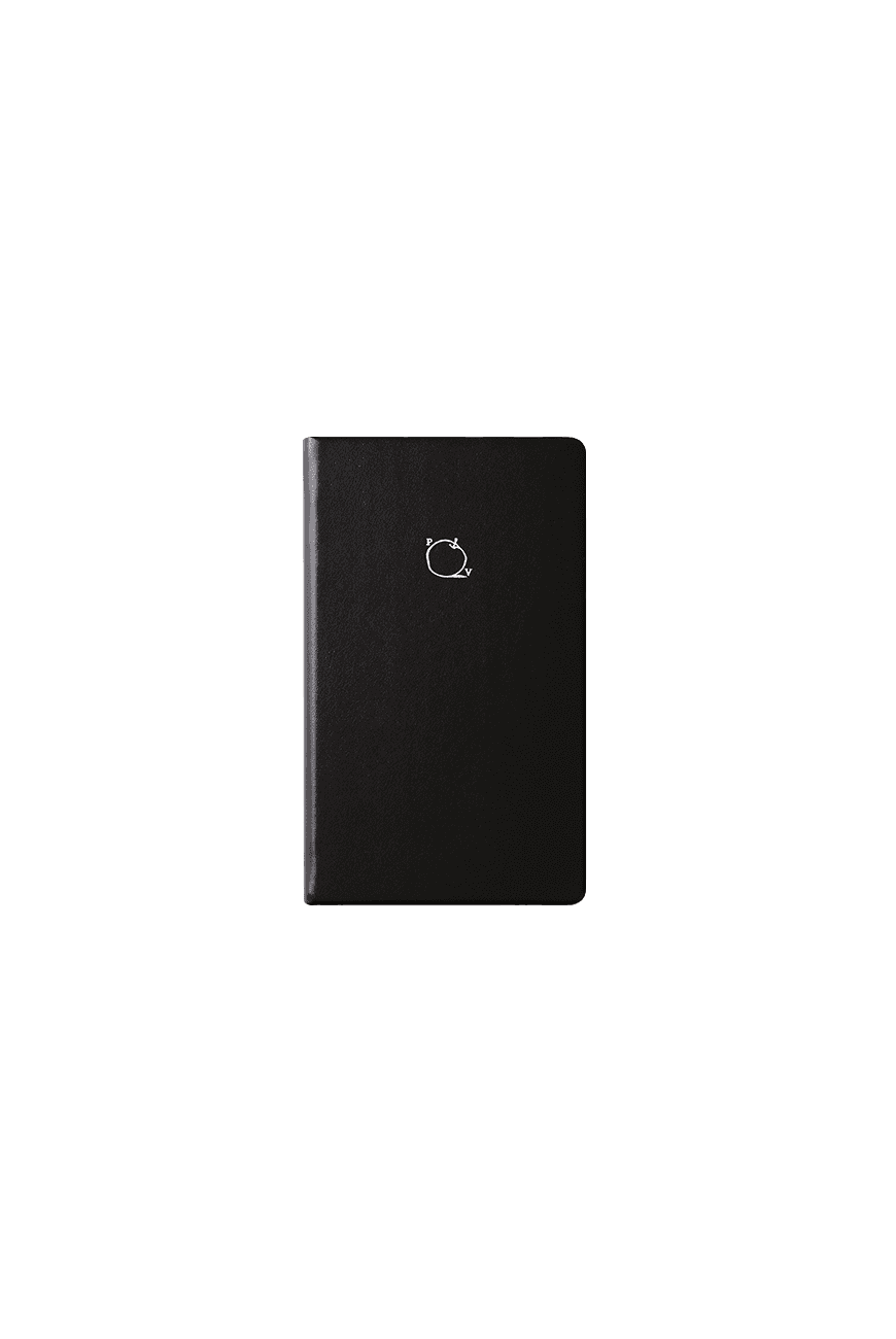 Apple Journal Black - Ruled