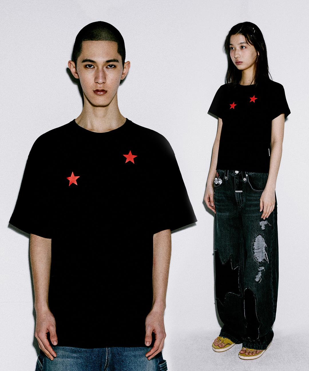 STAR TEE BLACK