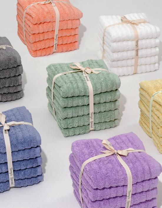 [테리파머] 200g 자카드 웨이브/투페이스/스페셜 호텔수건 모음전 (택1)