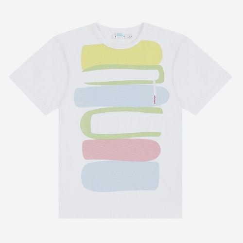REC RUIT COLOR BOOKMARK TEE (WHITE)