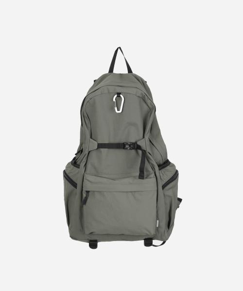 라이트 리사이클 나일론 백팩_라지 [카키]