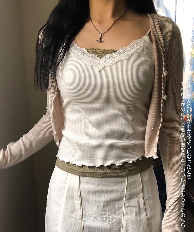 classic lace top 3 color